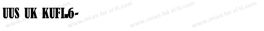 UUS UK KUFI_6字体转换